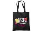 I Save The Day Totebag Black