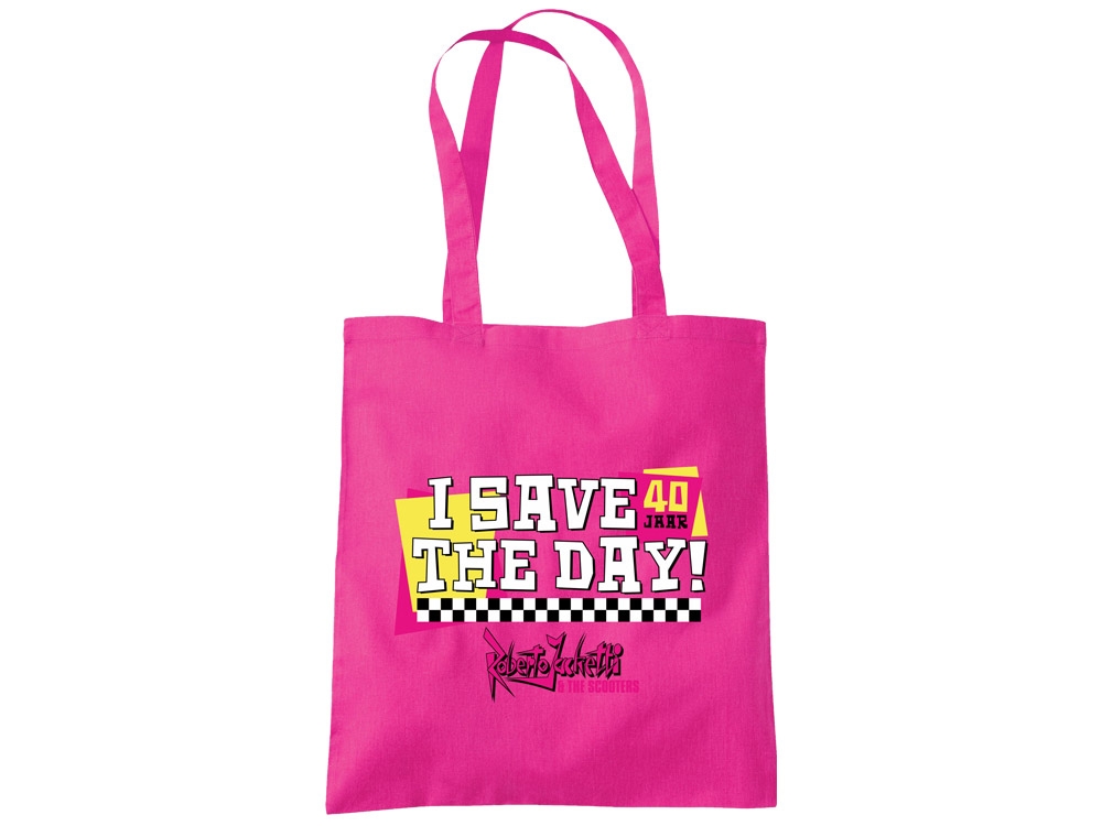 I Save The Day Totebag Pink