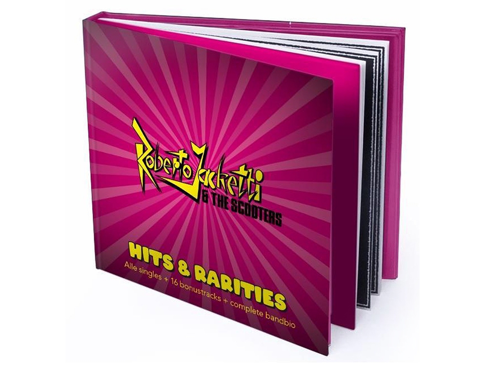 Hits & Rarities 2CD + bandbiografie in hardcover boekje